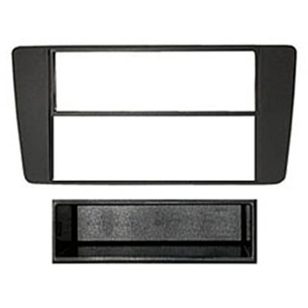 Frontadapter för bilradio - AUTOLEADS - Skoda Octavia - 2x enkel DIN - Svart - 2004-2007