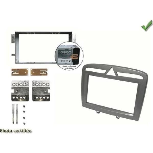 Kit 2 DIN - ADNAUTO - Peugeot 308 - Silver - Installation av bilradio - 2009-2013