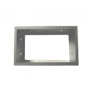 Facad Autoradio Dubbel DIN - Kenwood - Seat Ibiza - Volkswagen Golf4 - Passat - Universell