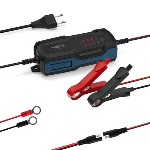 Ansmann BC 6-12V / 2 A 1001-0143 billader, værkstedslader, batteriovervågning 6 V, 12 V 2 A 2 A (1001-0143)