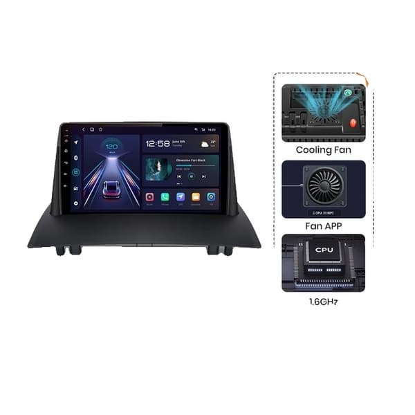 Autosoitin Multimedia Navigointi, Android, Carplay, WIFI 2GB-32GB A-2