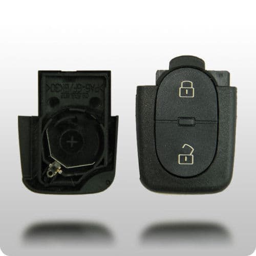 2 BUTTON REMOTE KEY FOB CASE REPAIR KIT FITS AUDI A2 A3 A4