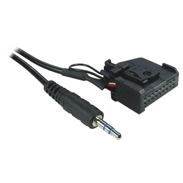 STEREO AUX IN INPUT ADAPTER INTERFACE CABLE LEAD RADIO MP3 3.5MM FOR VW TOURAN