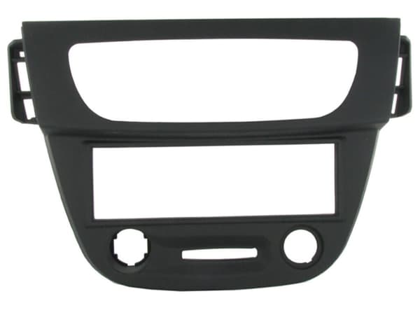 Dark Grey Single Din Fascia Panel Surround CT24RT12 for Renault Megane 2009-2015