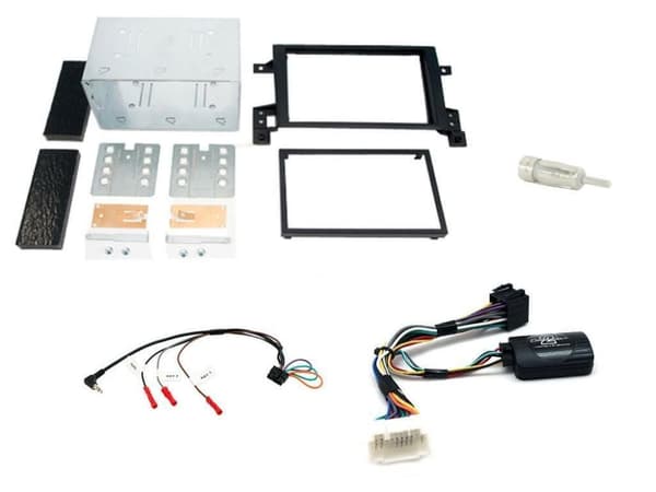 CTKSZ01 CD STEREO RADIO FACIA FASCIA FULL KIT FOR SUZUKI GRAND-VITARA 2005 - 201