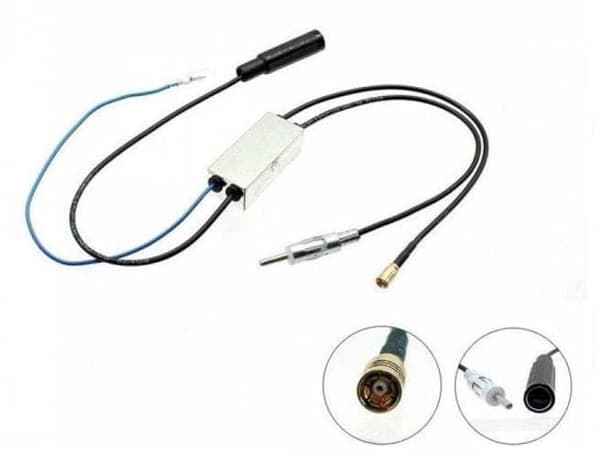 PC6-536 Stereo Digitial DAB SMB Antenna Aerial Splitter For Pioneer SPH-DA230DAB
