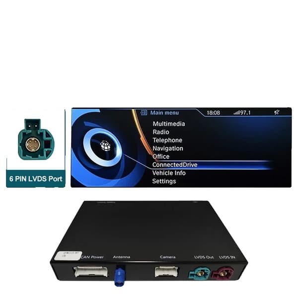 Trådløs CarPlay, Android Auto Mirror Link, AirPlay CarPlay Autolink Funktion, 2013-2017 i3 NBT