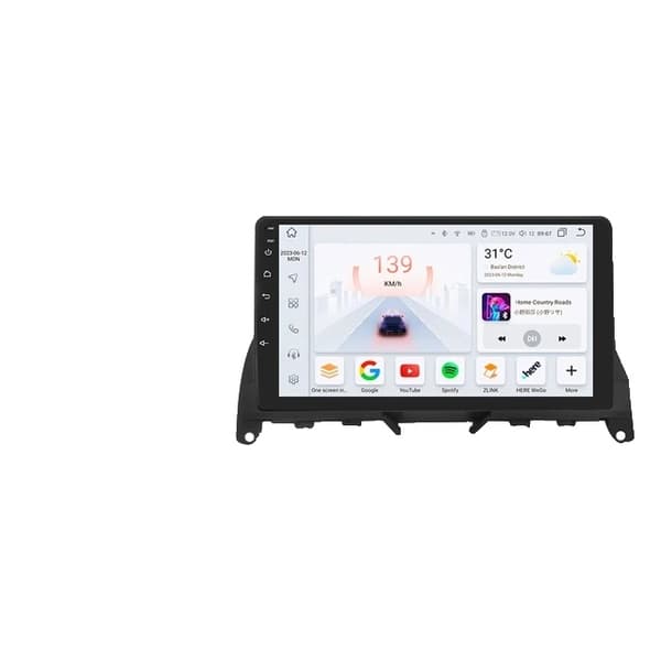 Auton multimediasoitin, Android 12, GPS-navigointi, S4-4G 32G-8cores-4G