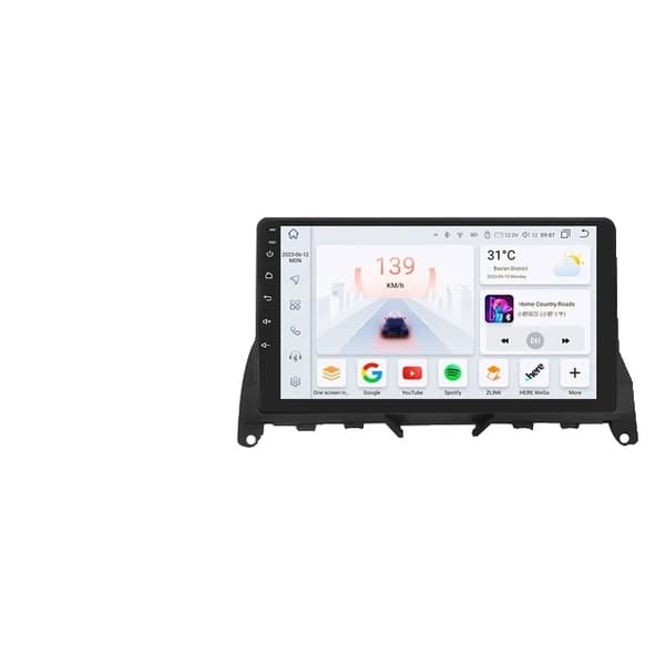 Auton multimediasoitin, Android 12, GPS-navigointi, S4-4G 32G-8cores-4G