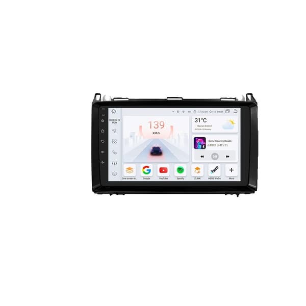 Bil Multimedieafspiller, Navigation GPS, Android 12, S3