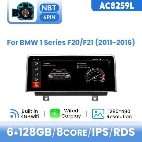 CarPlay Android 12, langaton yhteys, monimedia GPS, F20 WIFI-32G kamera