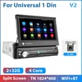 Pikkukuva 2 / 2: Auton GPS-navigointisoitin, Android 11, WiFi Bluetooth, 2 32G CAM DVR