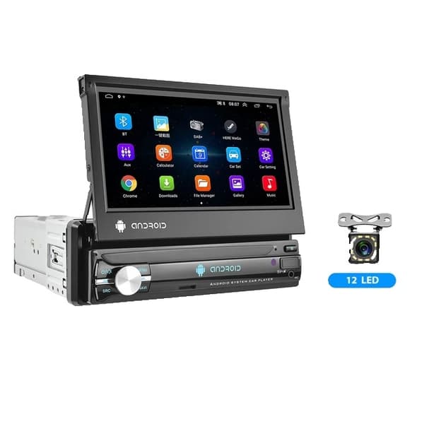 Auton GPS-navigointisoitin, Android 11, WiFi Bluetooth, 2 32G CAM DVR