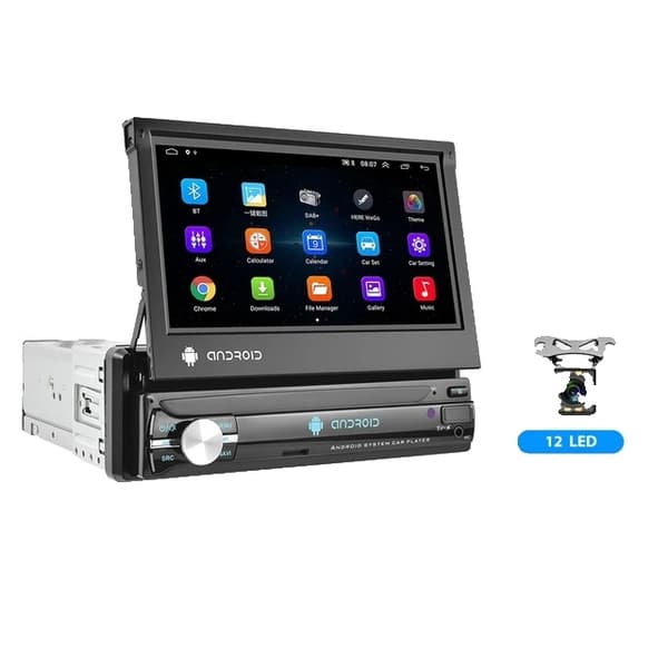 Auton GPS-navigointisoitin, Android 11, WiFi Bluetooth, 2 32G CAM DVR
