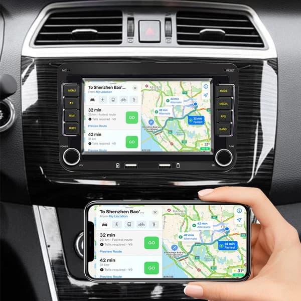 Auton stereo, Android 101, monimediasoitin, 2-32G Carplay