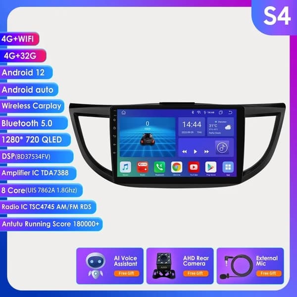 Carplay, Android 12 kompatibilitet, GPS navigation, S7