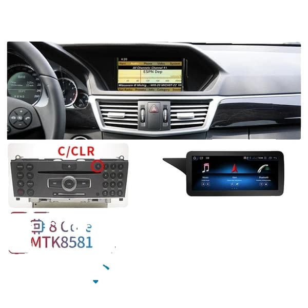 Bilstereo, Trådlös anslutning, Android Auto, CarPlay, NTG 40 MTK 4-32GB, åttakärnig