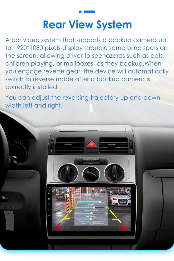 Android bilradio, Multimedia Carplay, GPS, S8