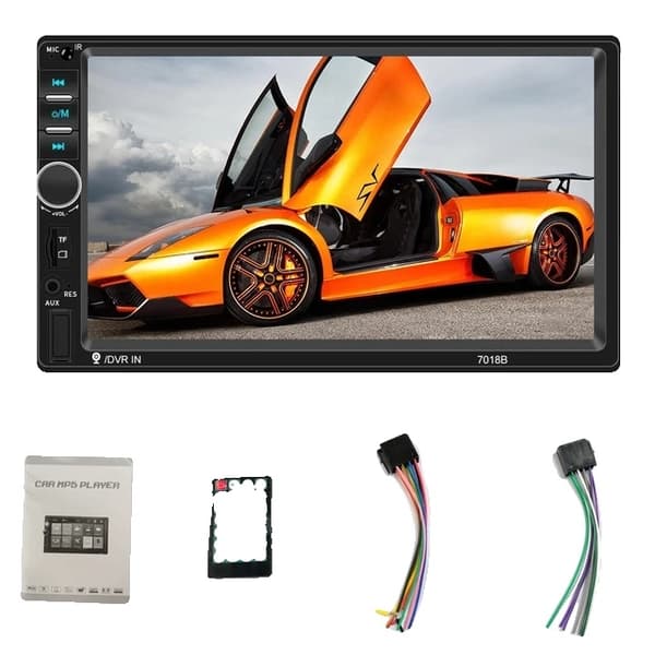 Bilstereo, 7-tums LCD-pekskärm, Bluetooth-anslutning, Bilradio Endast
