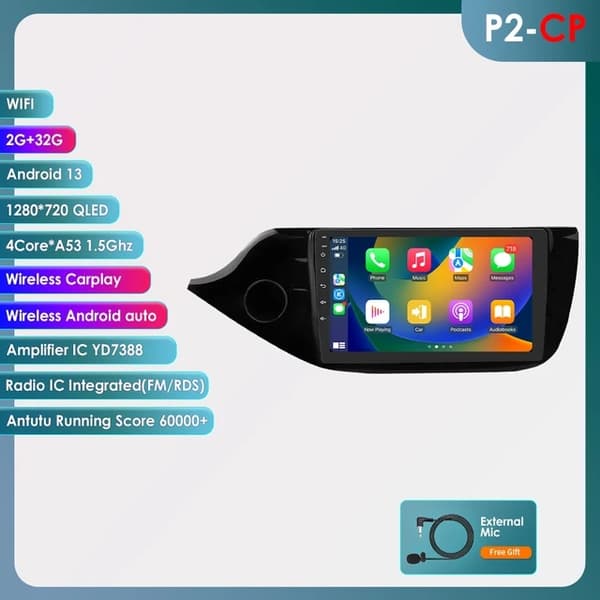 Android-autostereo, Carplay, GPS, S7