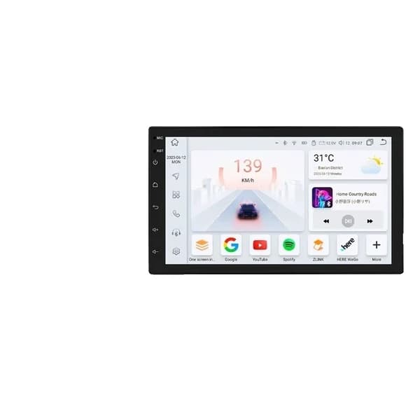 Android-bilstereo, Android Auto Carplay, GPS-bilunderhållningsspelare, S4 (8-kärnig 4G 32G)