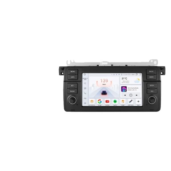 Auton monimedia radio, Android 12, GPS-navigointi, HC1L-1G 16G-4cores