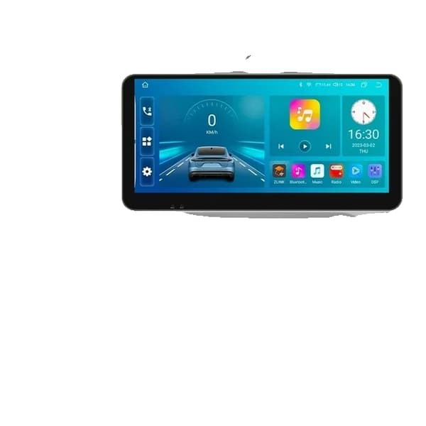 Ford Focus Mk2 Carplay -näyttö, Android 12, GPS-navigointi, Hopea S5