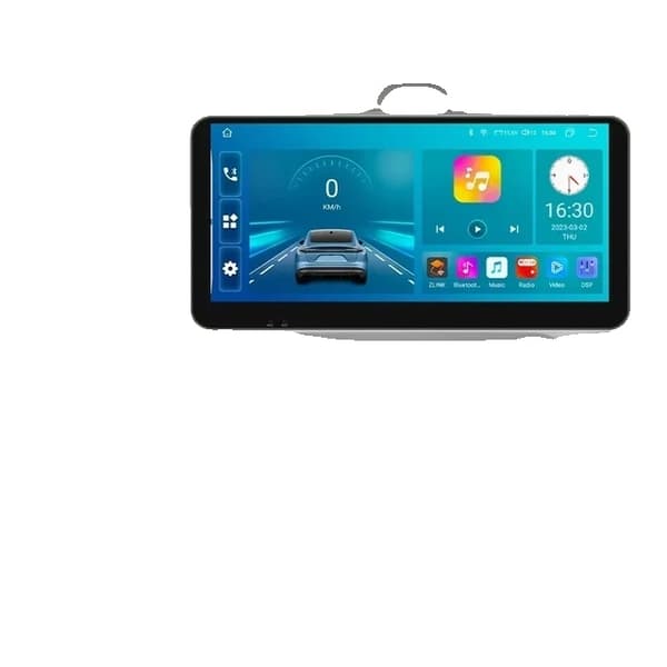 Ford Focus Mk2 Carplay -näyttö, Android 12, GPS-navigointi, Hopea S5