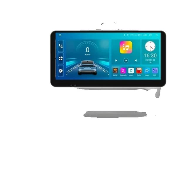 Ford Focus Mk2 Carplay -näyttö, Android 12, GPS-navigointi, Hopea S5