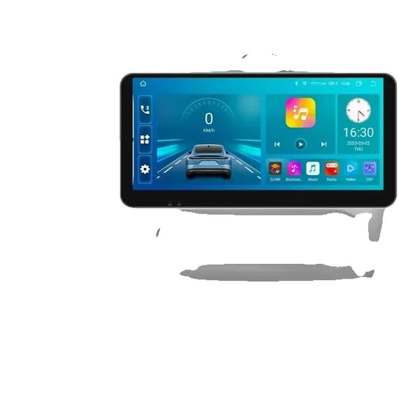 Ford Focus Mk2 Carplay -näyttö, Android 12, GPS-navigointi, Hopea S5