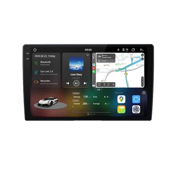 Autosoitin, langaton CarPlay, Android Auto, X7 PRO (6GB-128GB) - 11,5 tuumaa