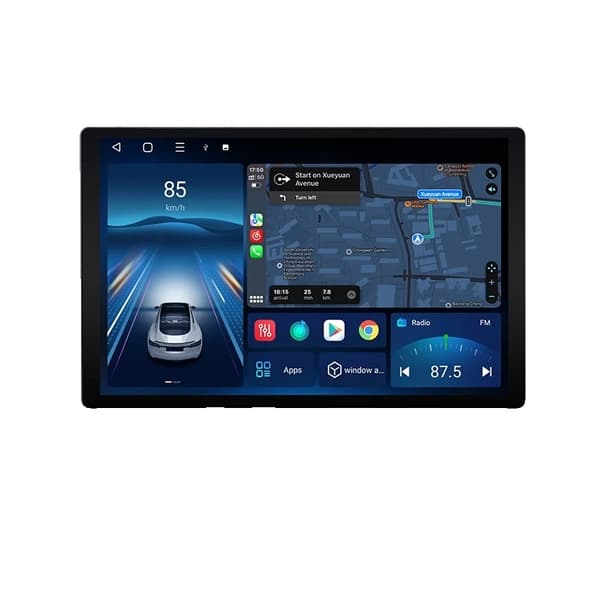 Autosoitin, langaton CarPlay, Android Auto, X7 PRO (6GB-128GB) - 11,5 tuumaa