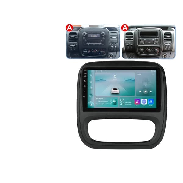 Autosoitin, Android 12, Autonavigointi GPS, P1 (1G 32G) Tyyppi B