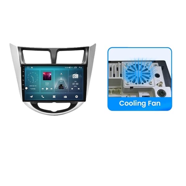 Bilradio, AI-stemmestyring, Android 12-kompatibilitet, S2C (4GB 64GB)