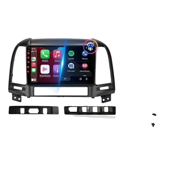 Hyundai Santa Fe 2 Android Bilradio, GPS Navigation, Multimedie Videoafspiller, T3L Max-MIC-3-FS