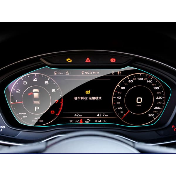 INF Auton näytönsuoja A4L 2017-2019 (High-Spec Dashboard)