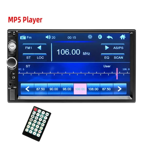 Auton monimedia-soitin, Android Mirrorlink, Bluetooth-yhteys, vain radio