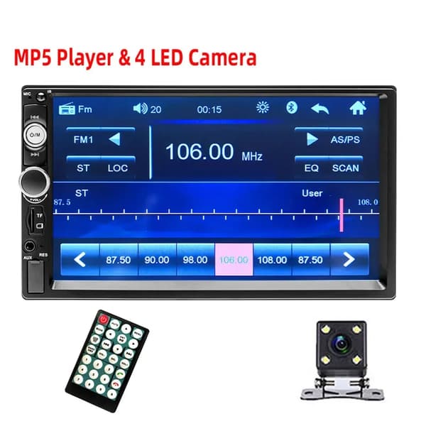 Auton monimedia-soitin, Android Mirrorlink, Bluetooth-yhteys, vain radio