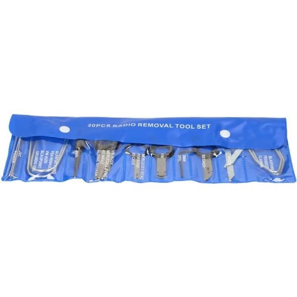 20 delar radiodemonteringsverktygssats - Brilliant Tools BT511200