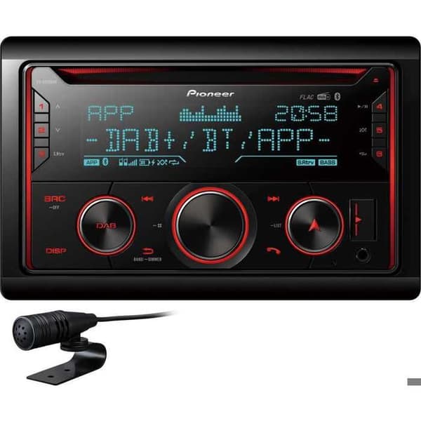 Bilradio - Pioneer - FH-S820DAB - DAB+ - Bluetooth - Front USB