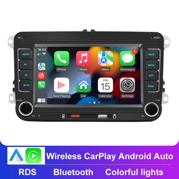 Bilradio, Android 11, GPS, , base 1-16GB