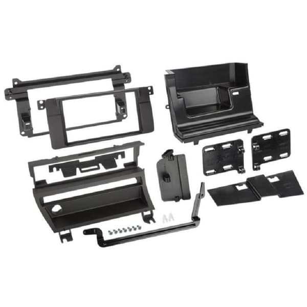 Kit Stöd för Autoradio - ADNAUTO - BMW Serie 3 E46 - 1 Knapp - Svart - Specifikt Stöd