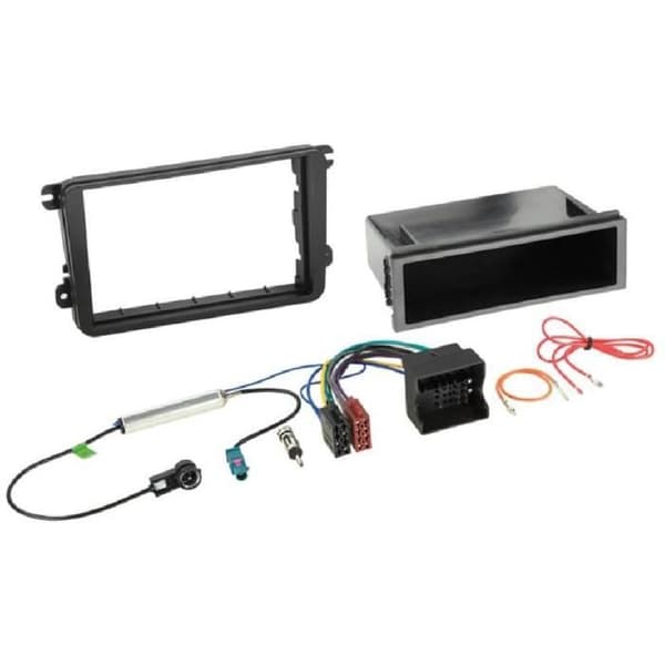 Kitinstallation bilstereo - GENERISK - Kompatibel med Seat Skoda Volkswagen - Universell - Svart - Bil