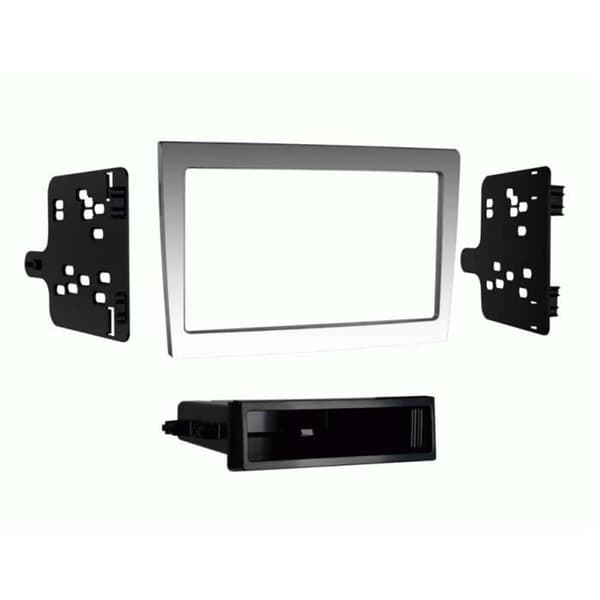 2-DIN bilstereofront med förvaringsfack Porsche 997/Boxster/Cayman