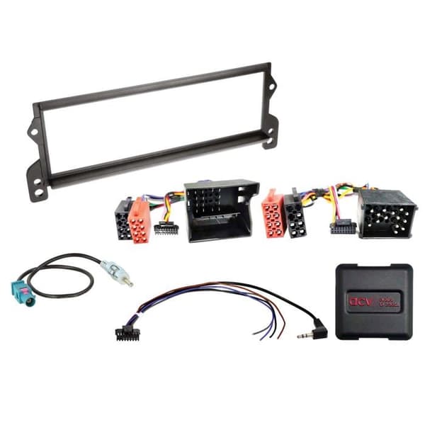 Kit 1-DIN BMW Mini (R50/R52/R53) 2001-2008 SWC/antenn