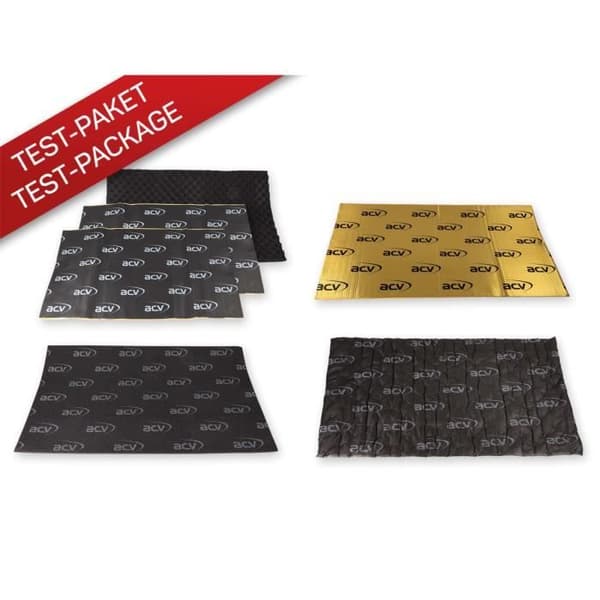 Provprover med isoleringsmaterial - Standard - Ljudisolering - Universell - Bil