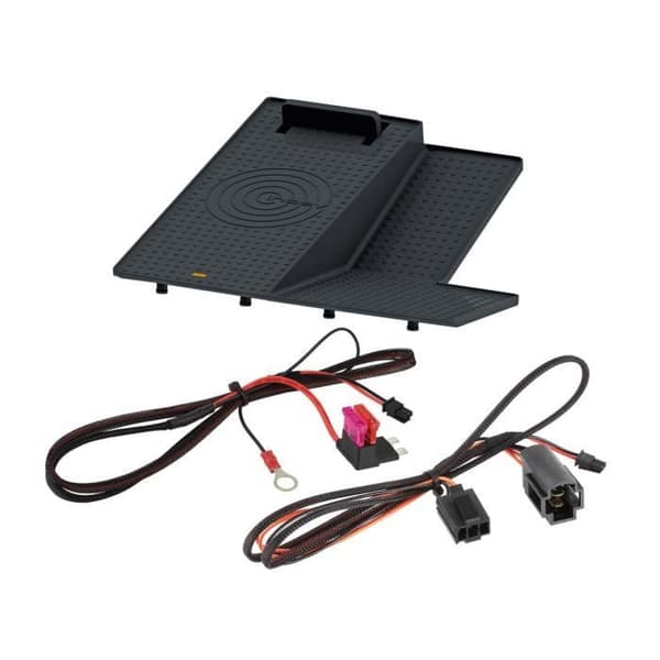 Induktionsladdare - INBAY® - Pocket VW Golf VII - 10W - Kompatibel Qi - Svart