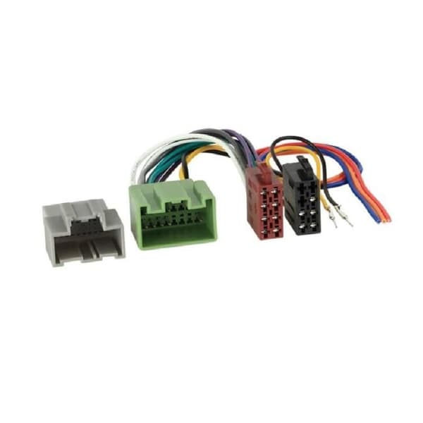 Fascia ISO bilstereo - ADNAUTO - Kompatibel med Opel - Universell - Svart - Bil