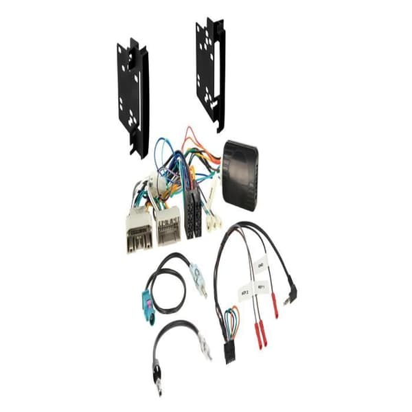 Kit för installation av bilradio - ADNAUTO - Chrysler Dodge Jeep VW - Universell - Svart - Bil