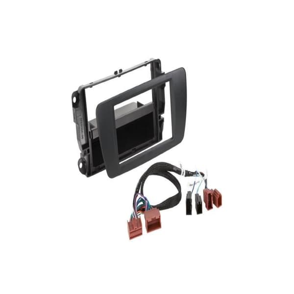 Fascia autoradio 1DIN - ADNAUTO - Seat Ibiza 6J FL - Svart - icke universell - Enkel installation